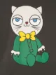 Mini Rodini سويت شيرت بطبعة مقلوبة