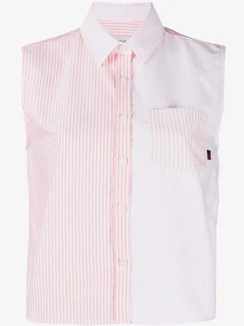 Woolrich camisa oxford a rayas