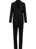 Prada wool and mohair single-breasted suit - Black