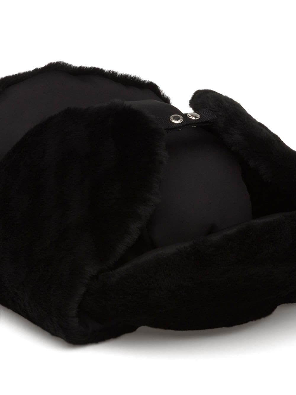 Shop Prada Textured Pull-on Hat In Black