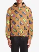 Prada reversible graphic print hooded jacket