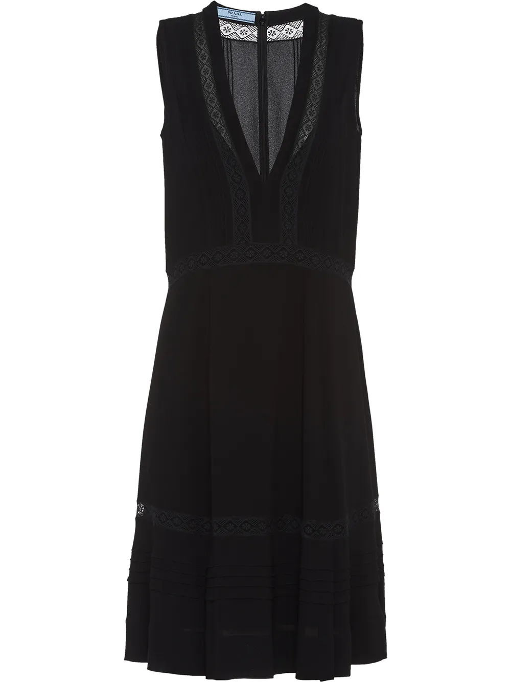 Prada Kleid Mit Spitzeneinsätzen Rl5y9 g8GZI Prada Kleid Mit Spitzeneinsätzen Rl5y9 g8GZI