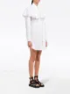 Prada ruffled shirt dress