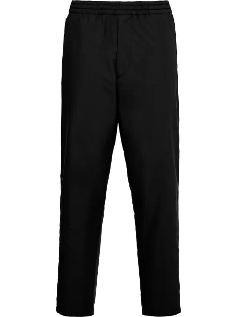 Prada cropped poplin trousers