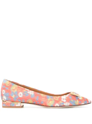 Tory Burch Gigi Floral Ballerinas - Farfetch