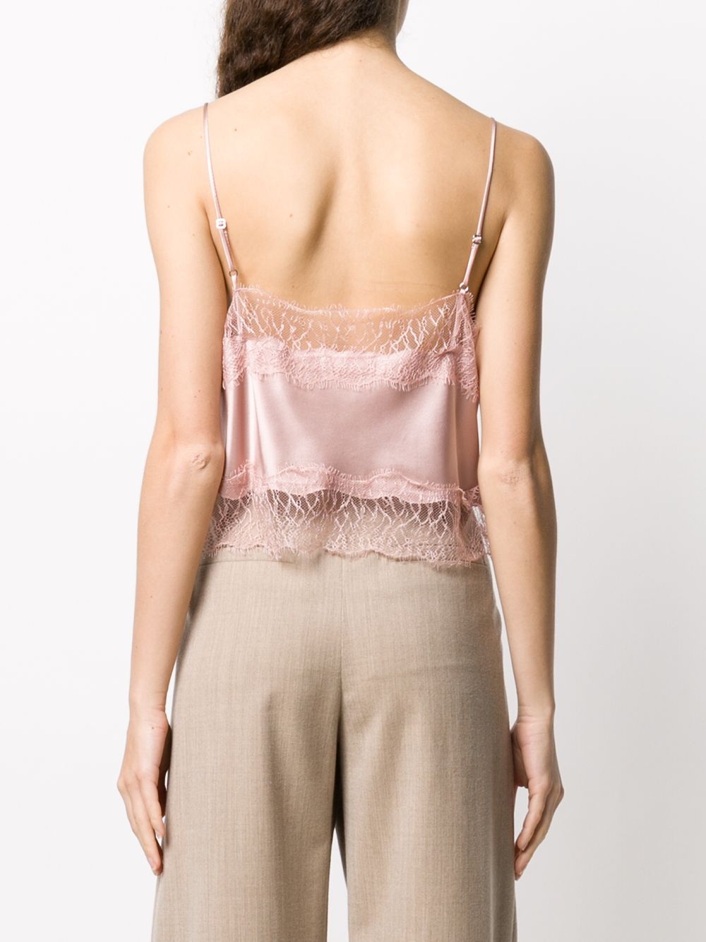 фото Sablyn rose lace camisole top