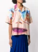 MSGM short-sleeved printed shirt