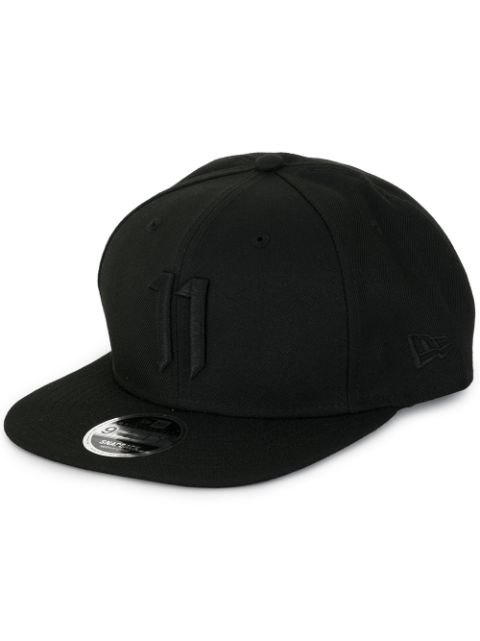 11 By Boris Bidjan Saberi embroidered logo cap