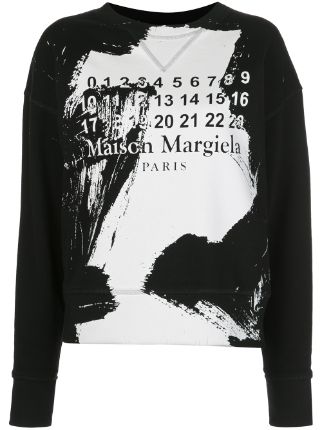 Maison margiela discount paint splatter shirt