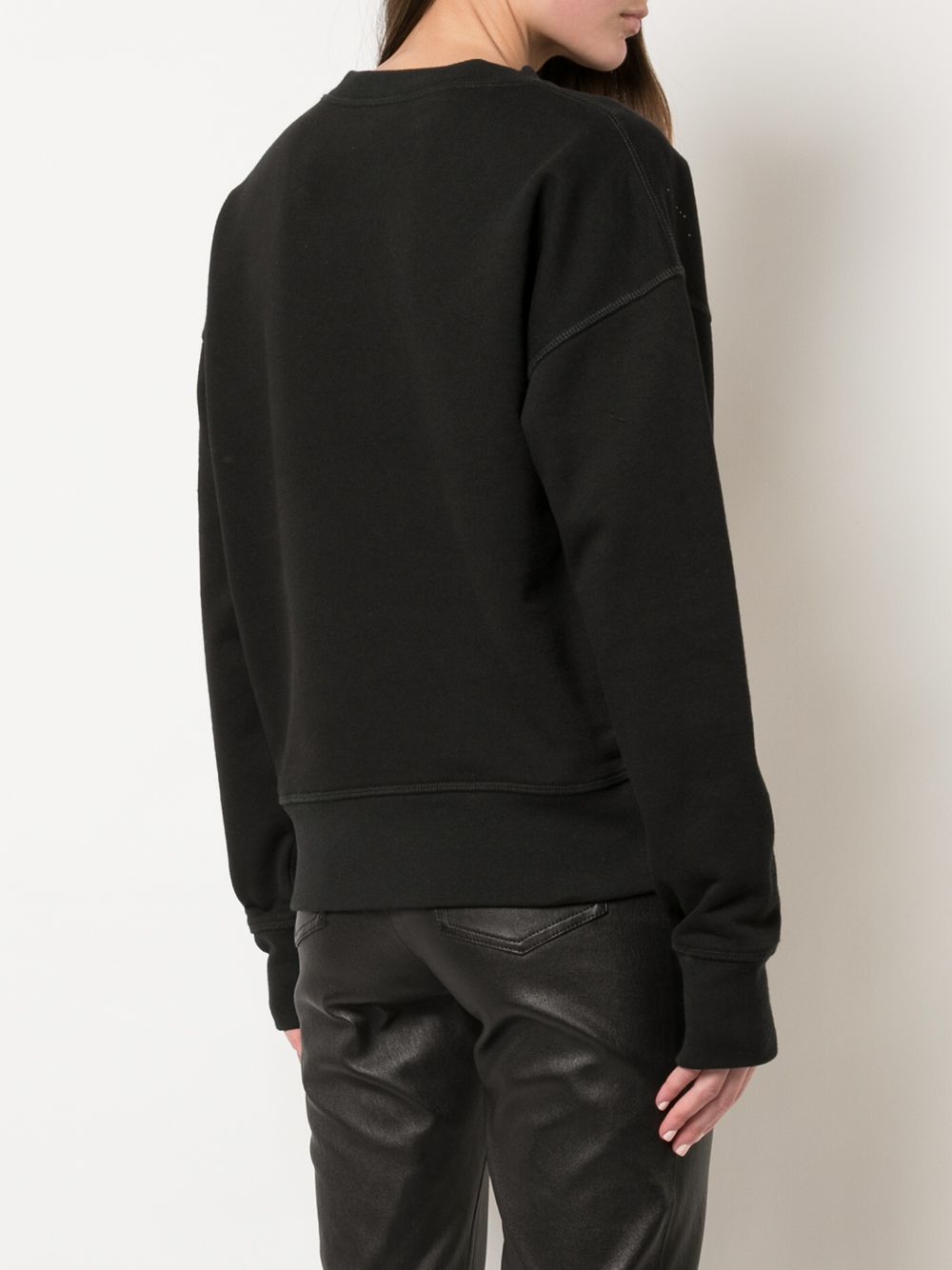 Maison Margiela paint-effect Sweatshirt - Farfetch