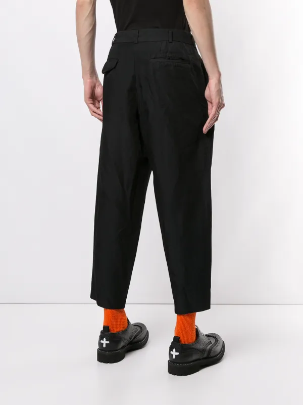 普*様 tricot comme des garconsクロップドテーパードパン Comme Des Garçons Homme Plus クロップド テーパードパンツ