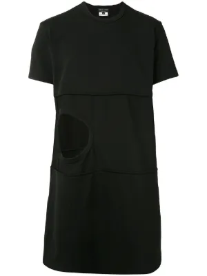 comme des garons t shirt homme verte