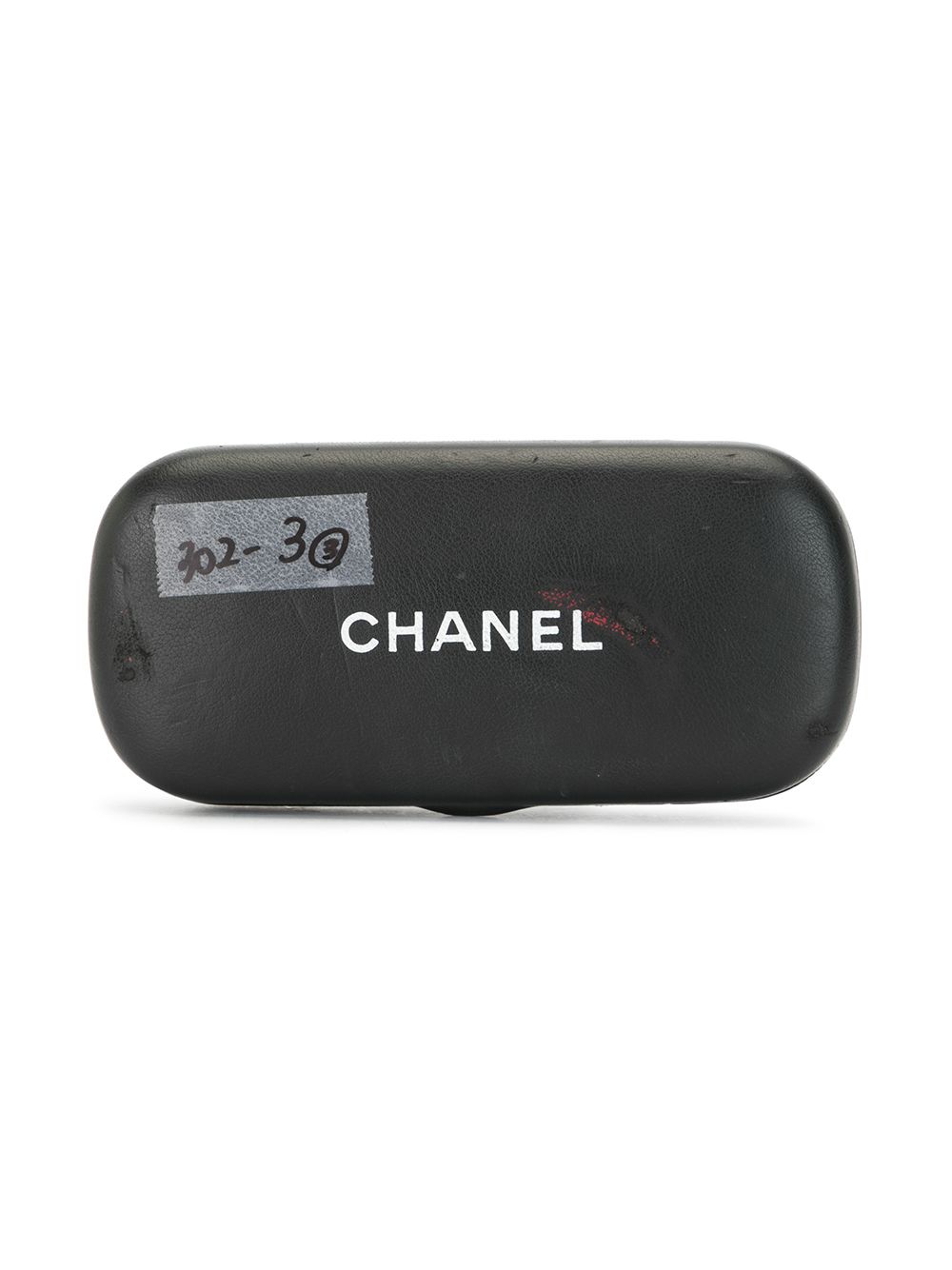 фото Chanel pre-owned солнцезащитные очки в круглой оправе