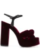 Image 1 of Saint Laurent Bianca 85 knotted sandals