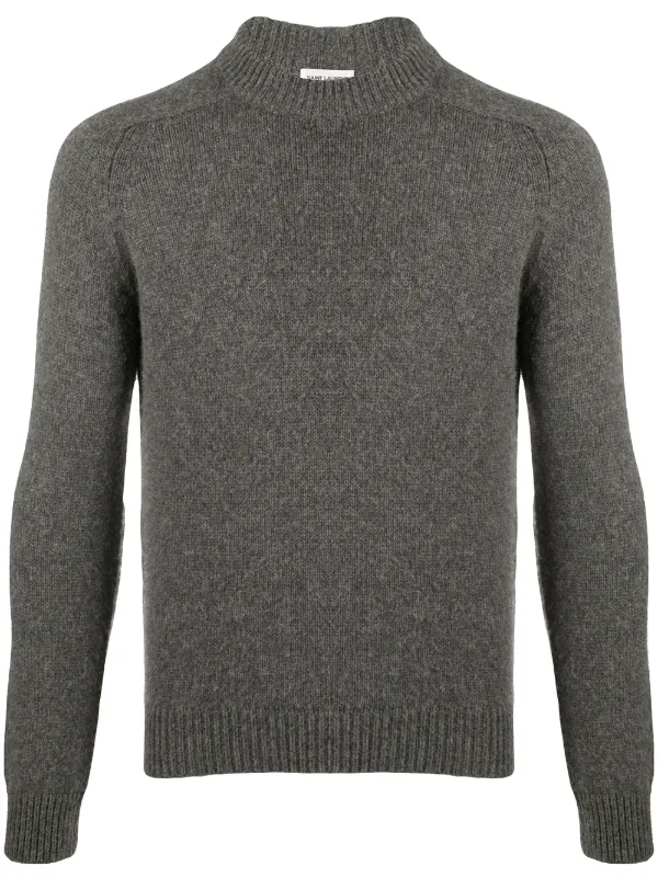saint laurent black jumper