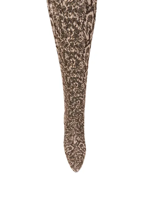 saint laurent snakeskin boots