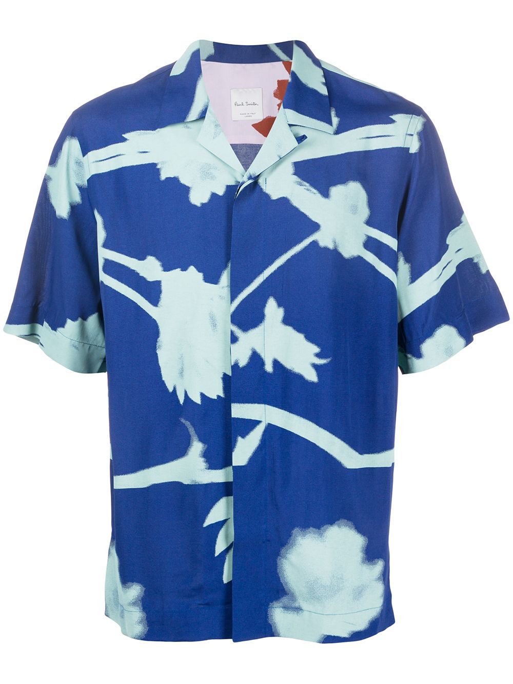 фото Paul smith floral print shortsleeved shirt