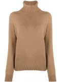 Saint Laurent turtleneck jumper - Neutrals