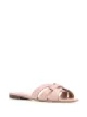 Image 2 of Saint Laurent Tribute flat leather sandals