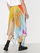Marques'Almeida Paul Morrow graphic-print pleated skirt