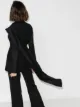 Materiel scarf-detail blazer