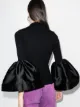 Marques'Almeida puff-sleeve long-sleeve top