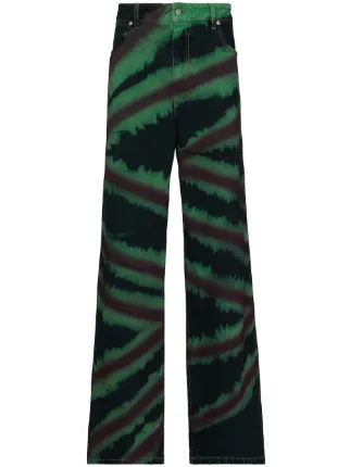 eckhaus latta green jeans