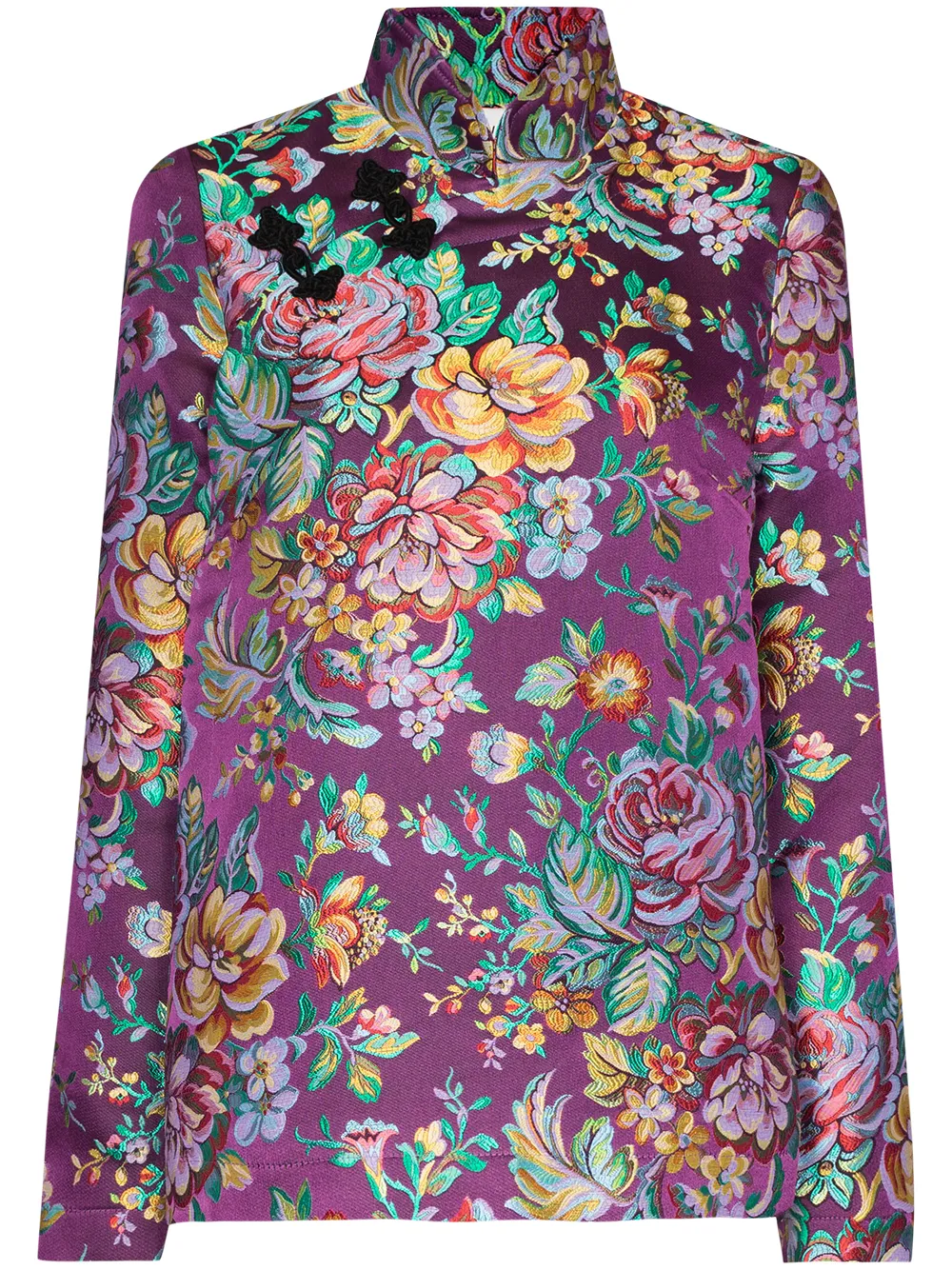 Marques'Almeida блузка с цветочным принтом