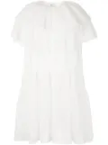 Goen.J tiered mini dress - White