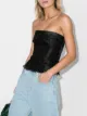 Image 2 of Marques'Almeida denim corset top