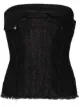 Image 1 of Marques'Almeida denim corset top
