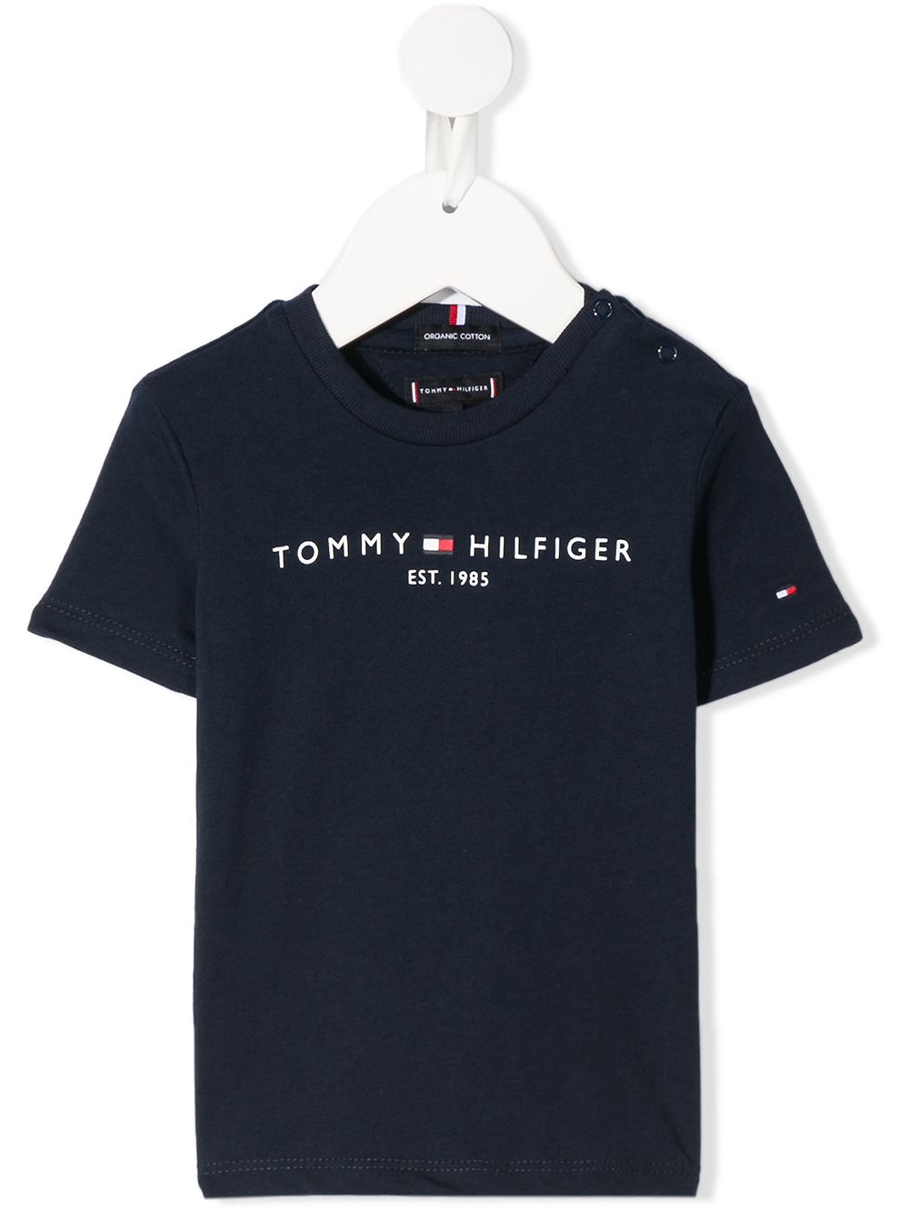 фото Tommy hilfiger junior logo print t-shirt