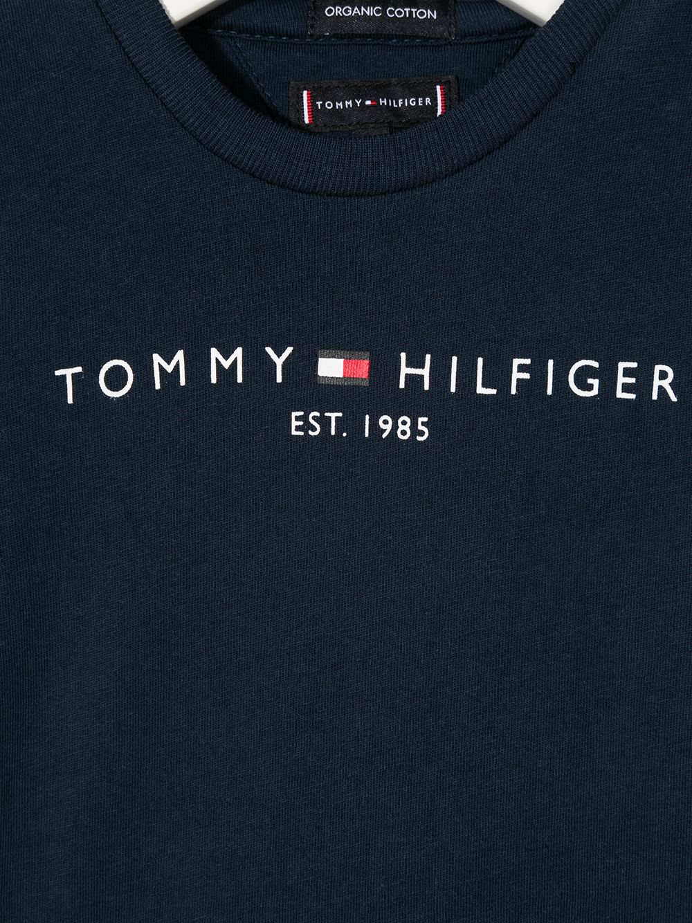 фото Tommy hilfiger junior logo print t-shirt