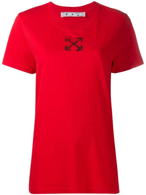 Off-White playera con detalle Arrows