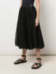 Sacai pleated mid skirt