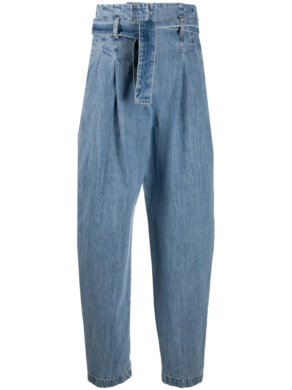belted jeans