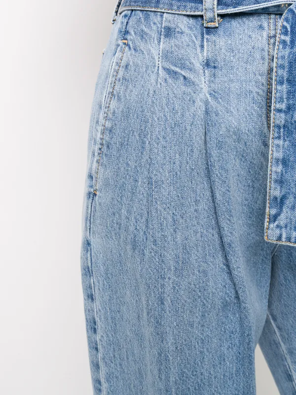 belted jeans