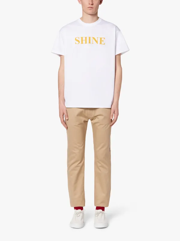 RAIN x SHINE White Cotton T-Shirt