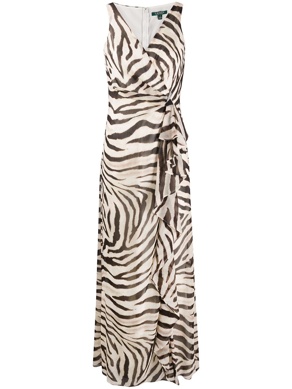 ralph lauren zebra print dress