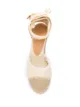 Castañer Catalina frayed wedge espadrilles