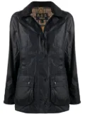 Barbour Beadnell waxed-cotton jacket - Blue