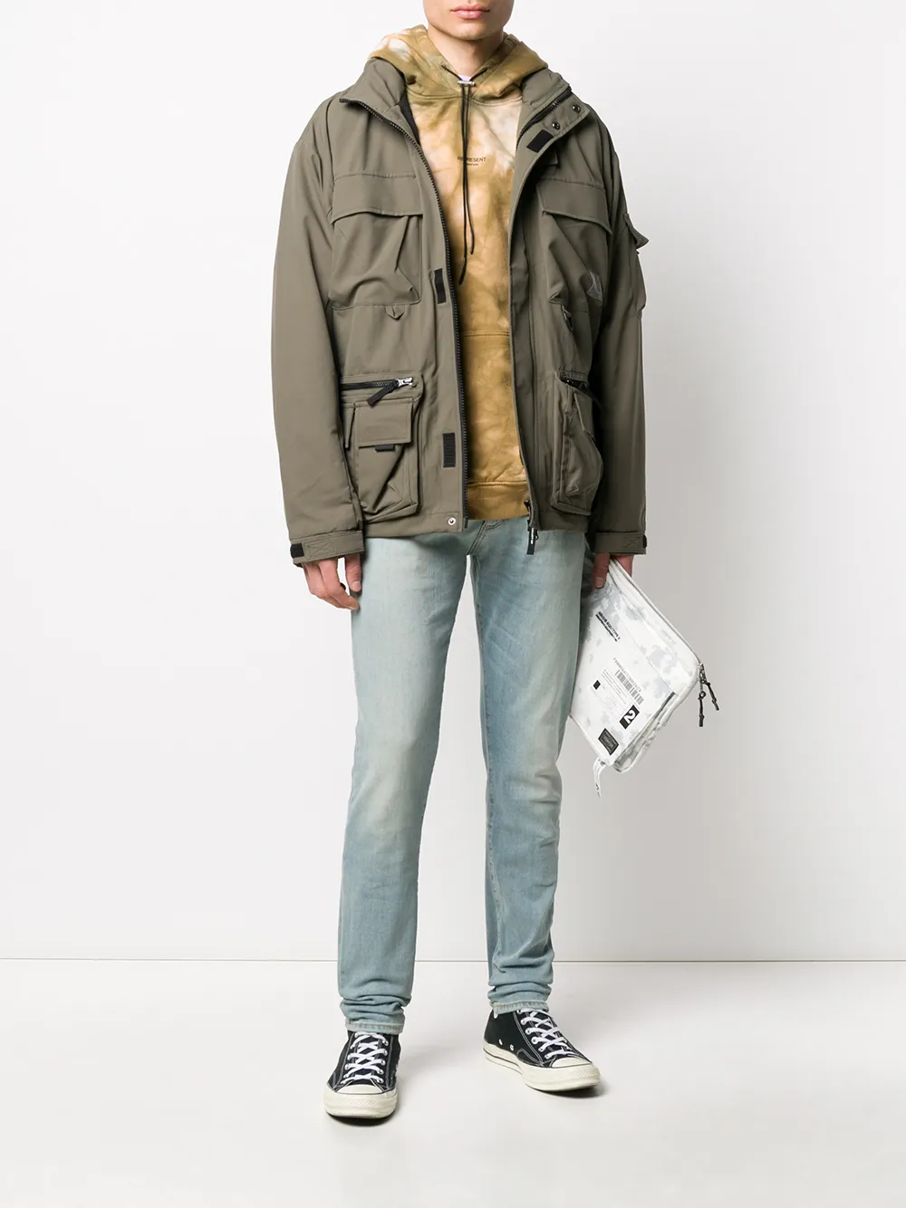 фото Carhartt wip куртка elmwood с капюшоном
