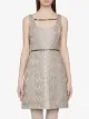 Gucci Heritage GG lamé mini dress