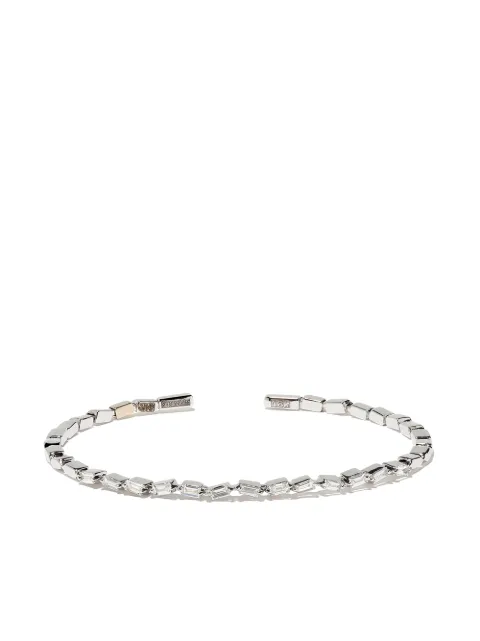 Suzanne Kalan 18kt white gold Fireworks diamond cuff