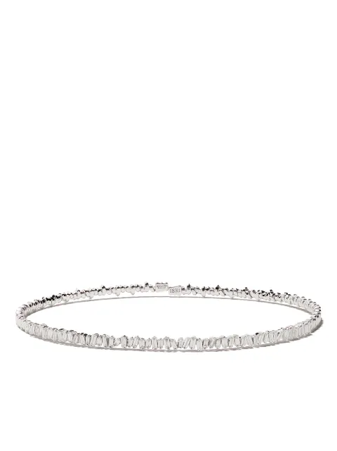 Suzanne Kalan gargantilla Fireworks Classic en oro blanco de 18kt con diamante 