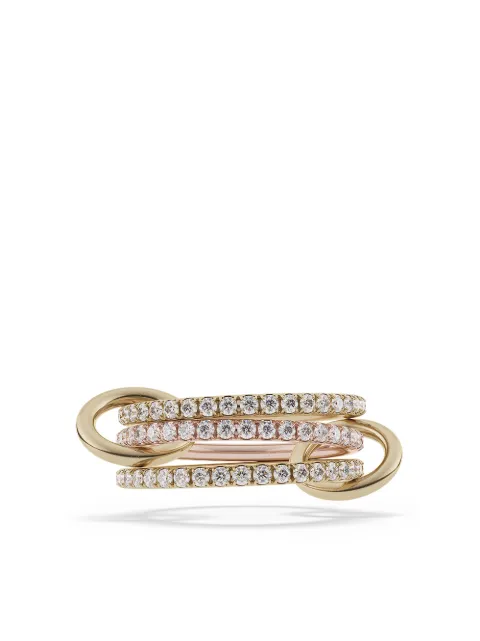 Spinelli Kilcollin 18kt 'Aurora' Goldring mit Diamanten