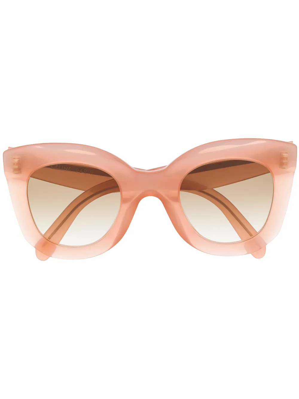 Celine Eyewear солнцезащитные очки в массивной оправе Celine Eyewear солнцезащитные очки в массивной оправе