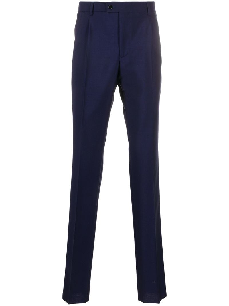 Mp Massimo Piombo Tailored Trousers In Blue