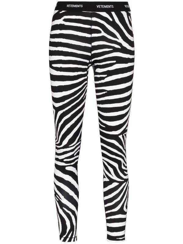 zebra leggings