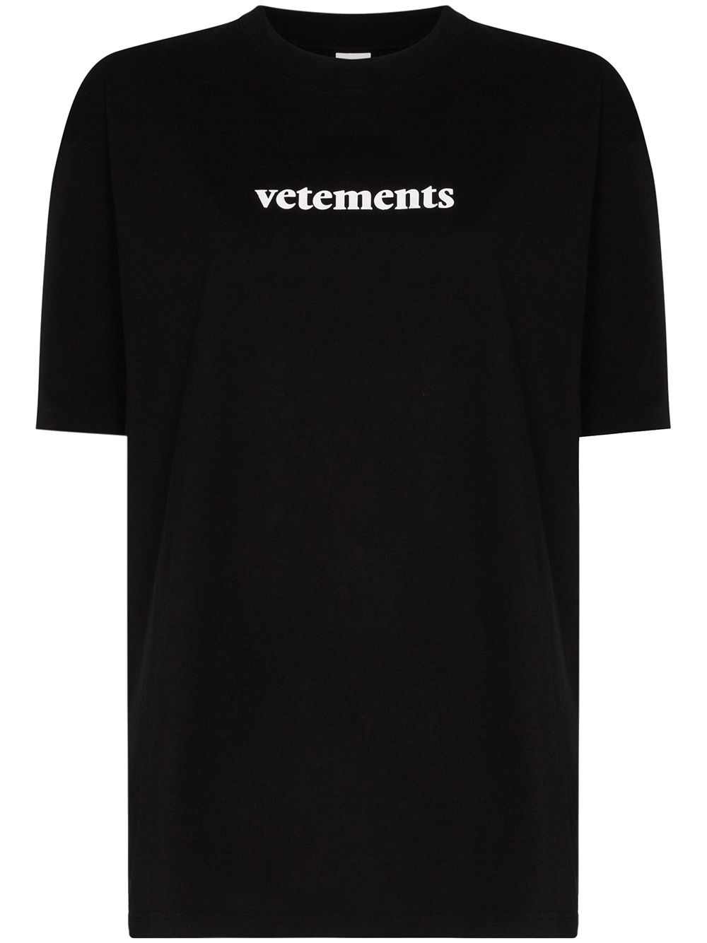 фото Vetements postage logo-print cotton t-shirt